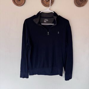 Polo by Ralph Lauren Men's Navy blue quarter Zip size small